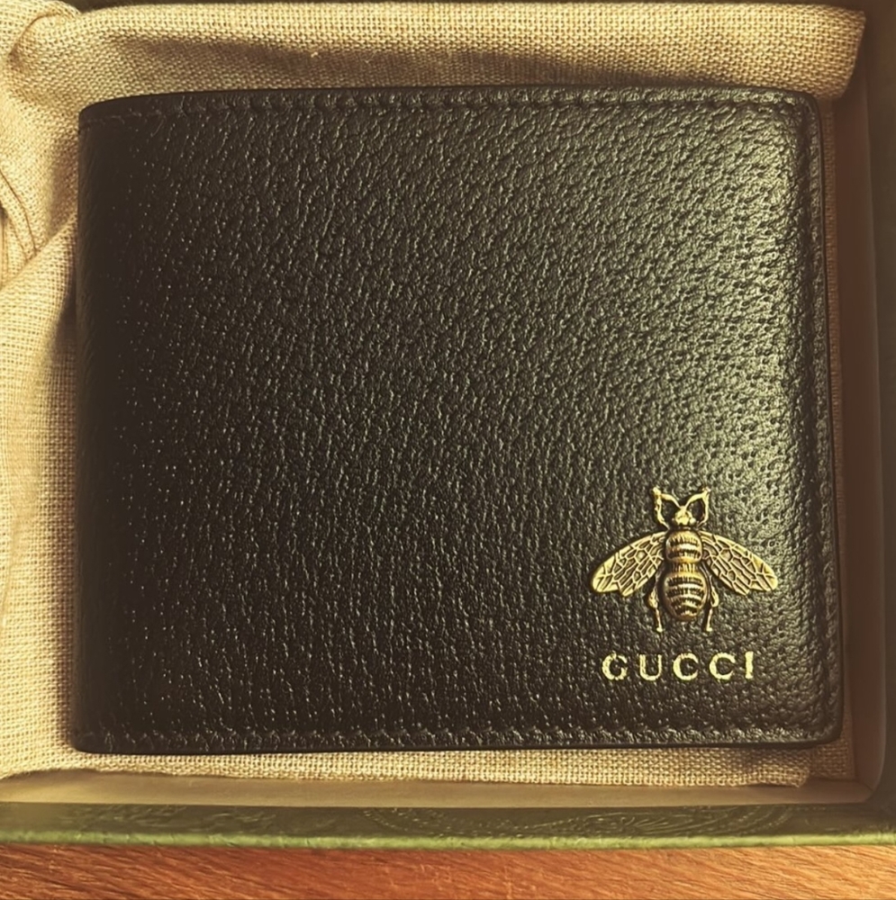 Gucci Animalier bi-fold wallet